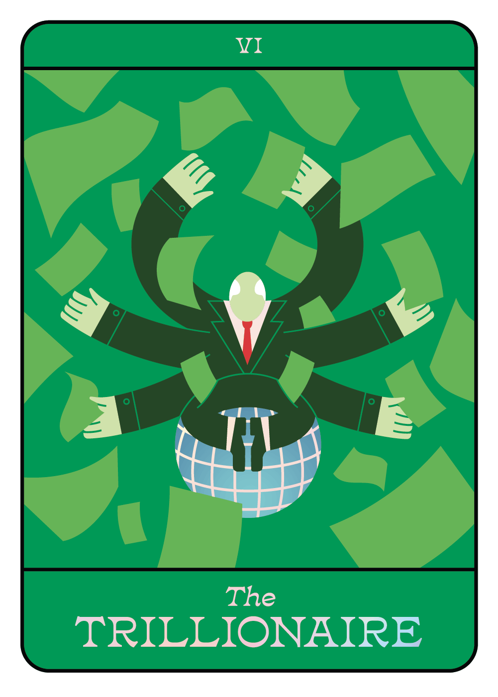 Illustration of the Trillionaire